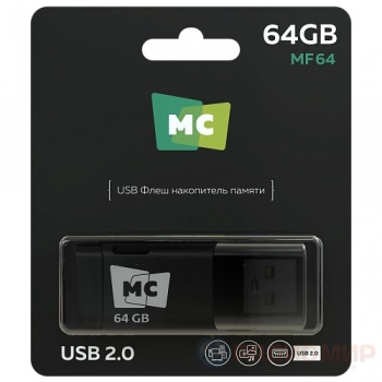 Флешка USB 2.0 64GB More Choice MF64